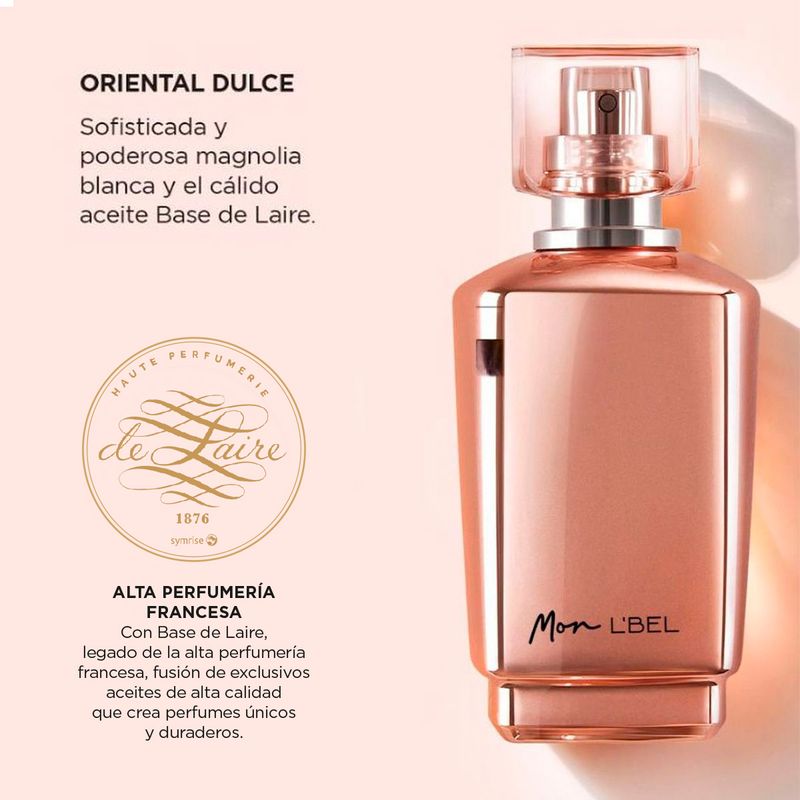 Mon L'Bel Perfume de Mujer Larga Duración 40 ml